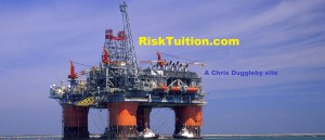 Chris Dugglebys 'free-of-charge' Risk Education website (Thunder horse platform photo courtesy of BP p.l.c.)