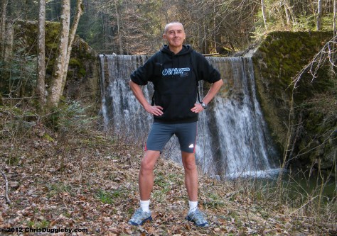 Author after doing his 'bit' for the Environment