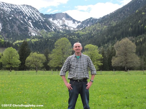Off the Deutsche Alpen Strasse near Bayrischzell: Spring Mountain View