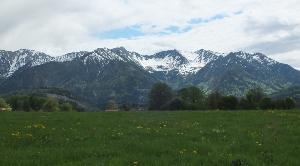 Spring Mountains from the German Alpine Way