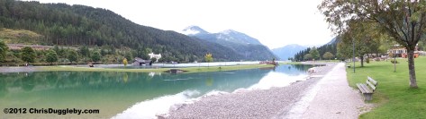 Achensee Lake landscape view from the north shore. This is the largest lake in the Tyrol Achensee Lake landscape view from the north shore. This is the largest lake in the Tyrol