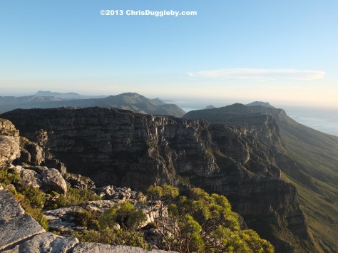 The views from the top of Table Mountain are exhilarating