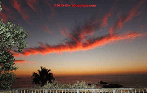 Savouring the last evening on my Sunset Rocks balcony for this season. When a destination does what it says on the tin - who needs fireworks?