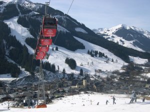 Kohlmaisbahn Skilift at Saalbach-Hinterglemm