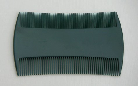 A Traditional Nit Comb used before the development of the German Nit-Zapper (Plasma Comb)