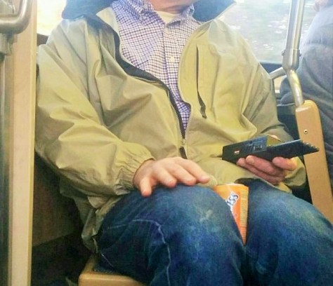 Vigilante Cell Phone Jammer on Chicago Public Transport System