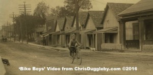 Around 1910 young messenger boys in the US delivered to whores and gambling dens 