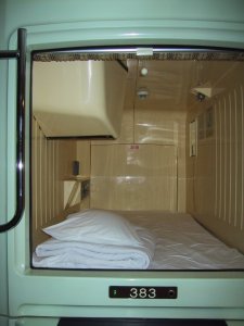 Pod Hotel Door Ladies shop Till You Drop Husband Parking Pod Article at ChrisDugglebydotcom